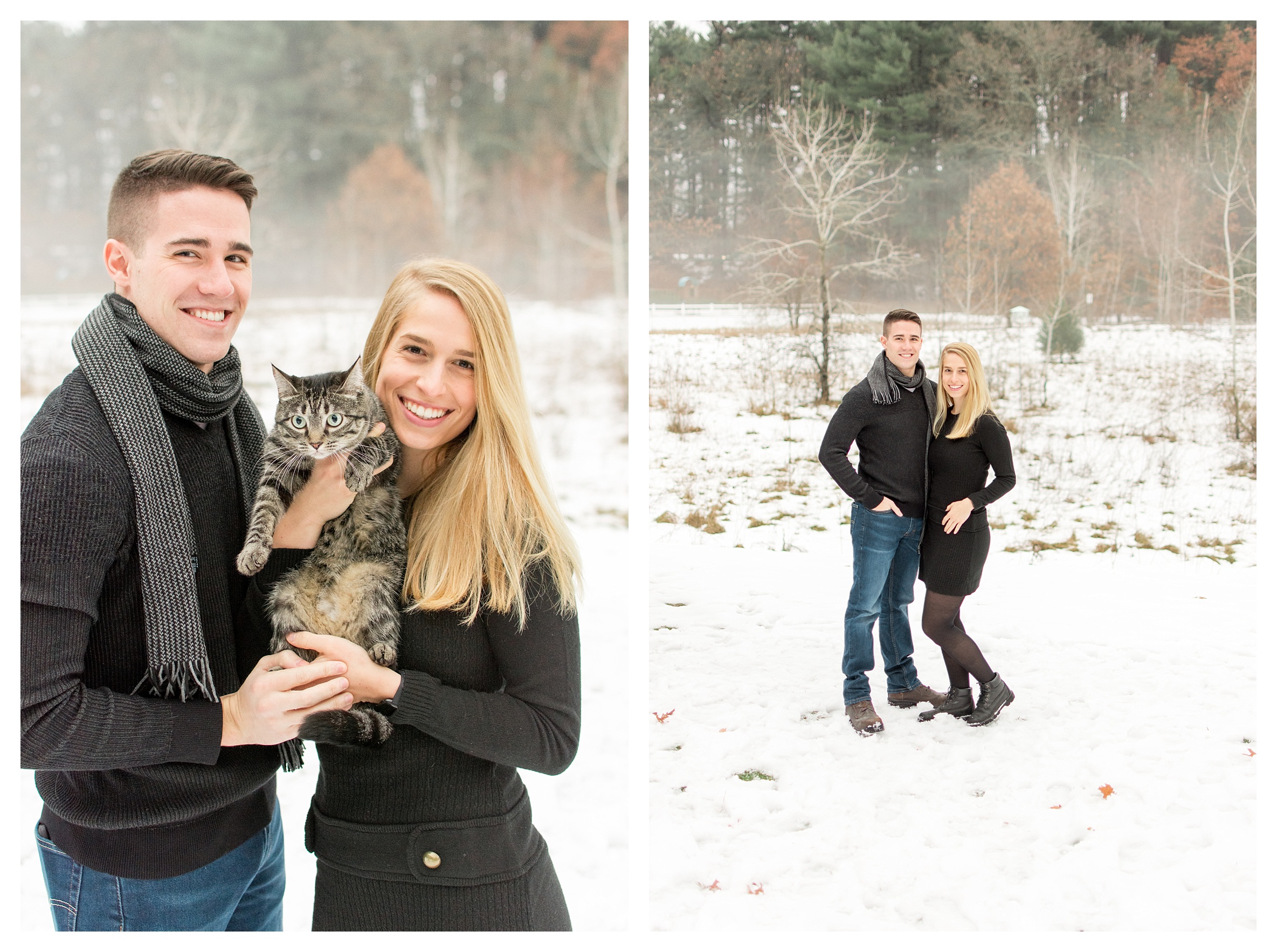 winter family photoshoot