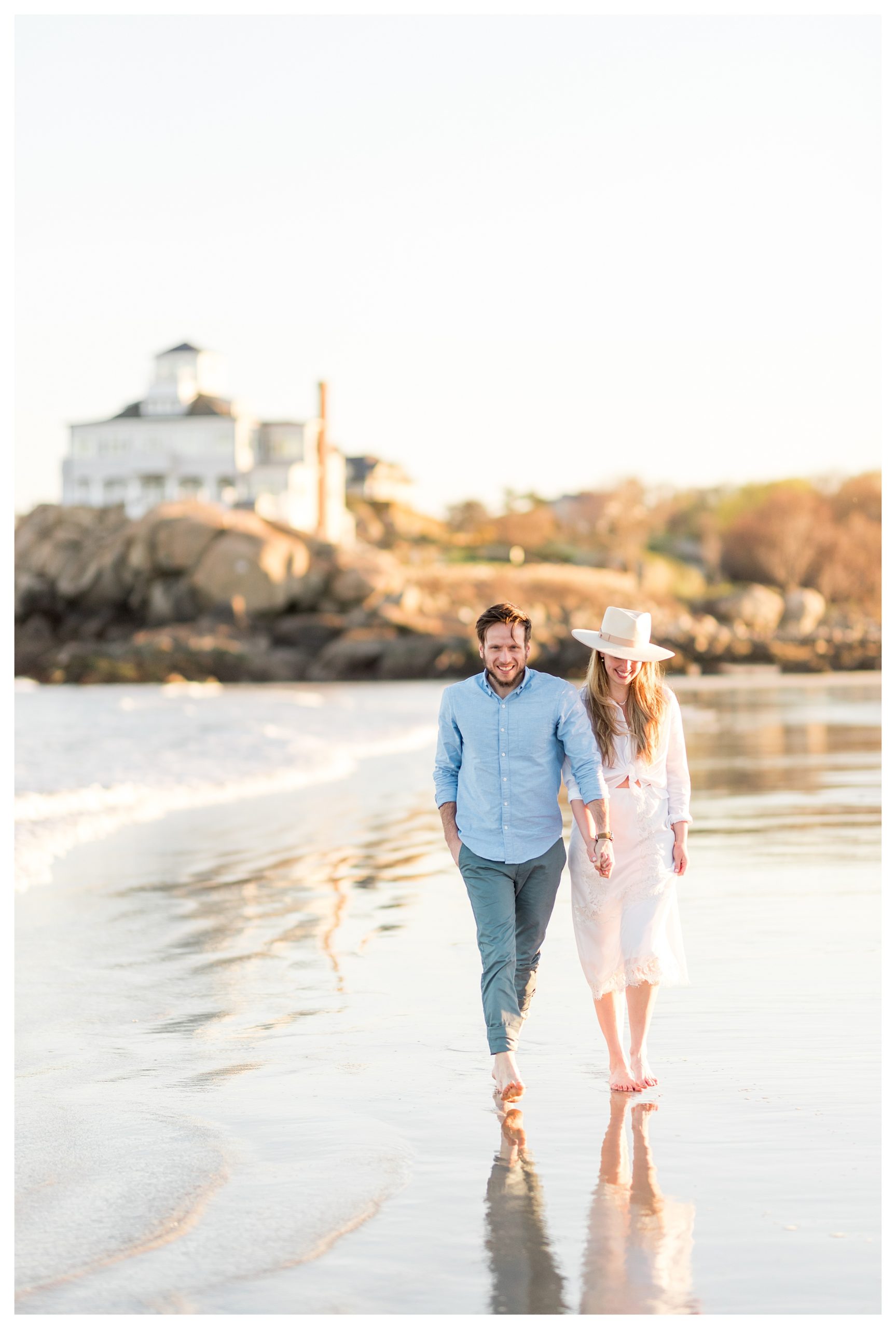 Good Harbor Beach Engagement