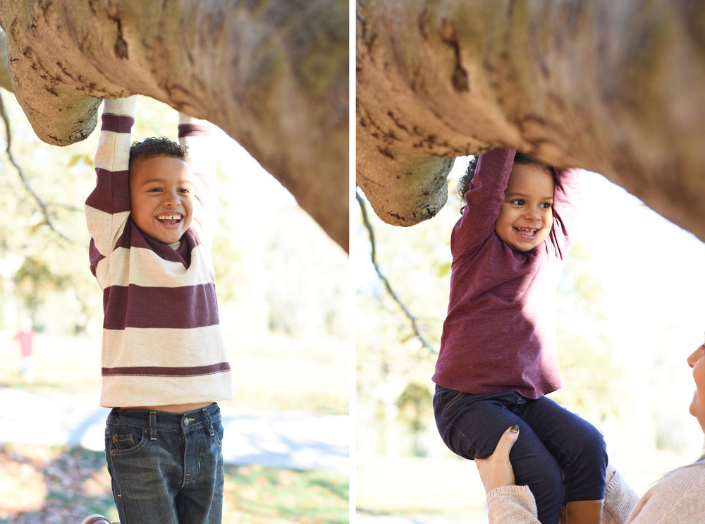I guess kids hanging in trees is my new thing...