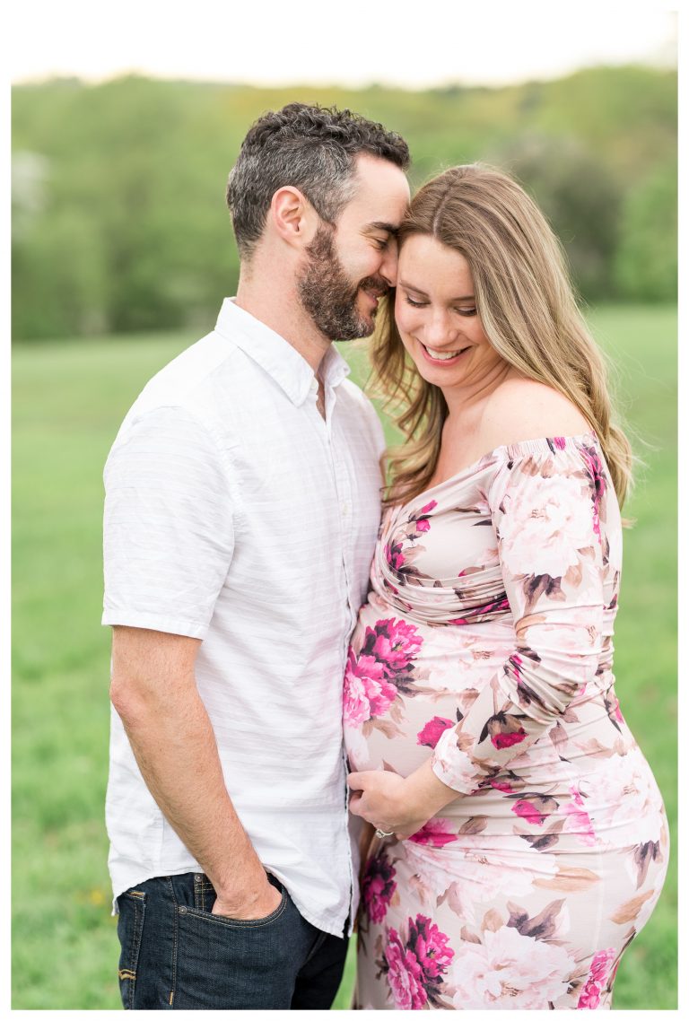 Emily & Ronnie's Larz Anderson Park Maternity Session by Sarah Surette