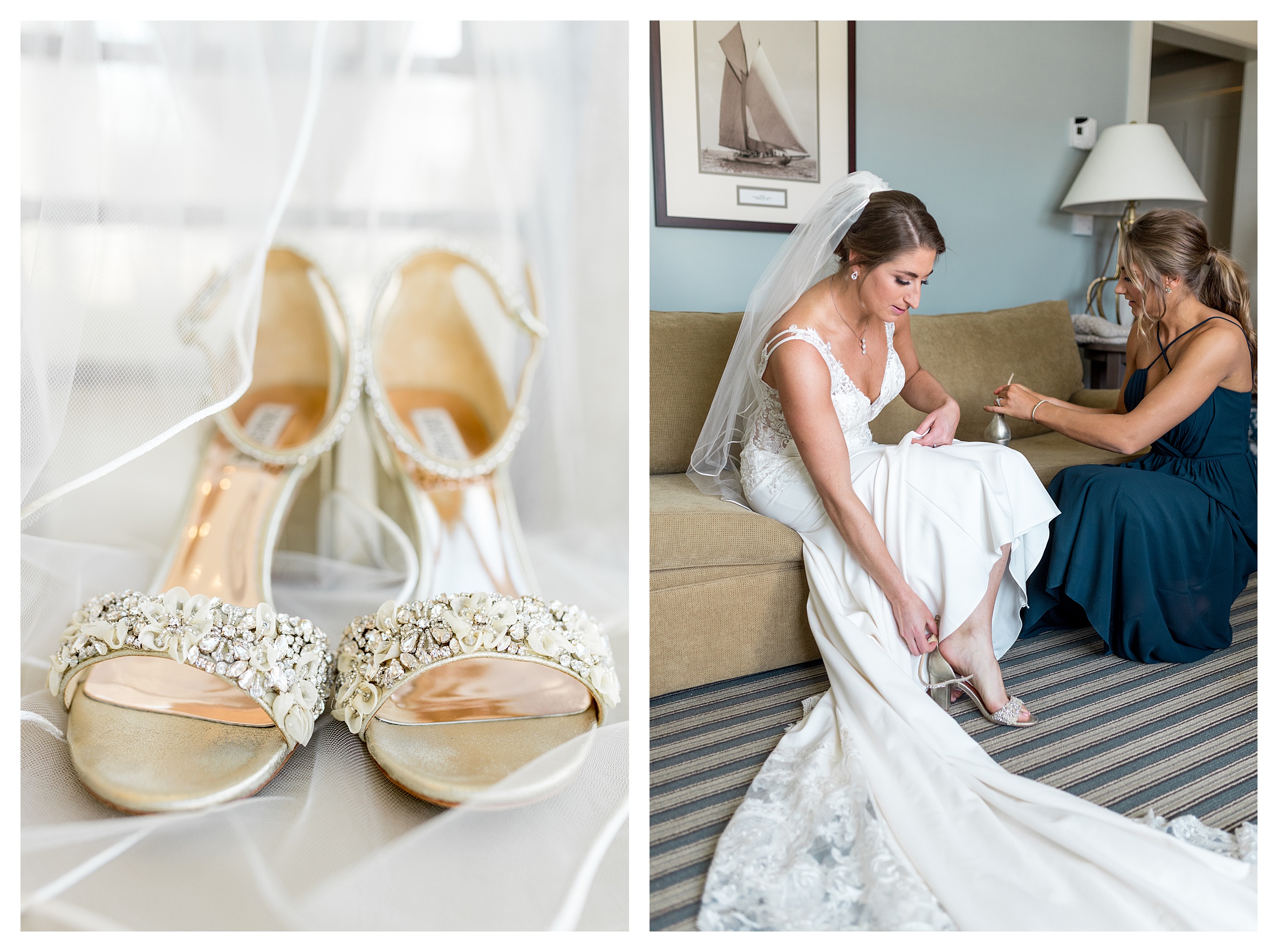 Kristen & Kevin's Beauport Hotel Wedding photographed by Sarah Surette