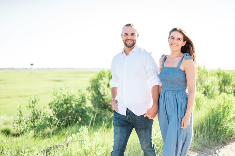 Cape Cod Beach Engagement Session - Sarah Surette