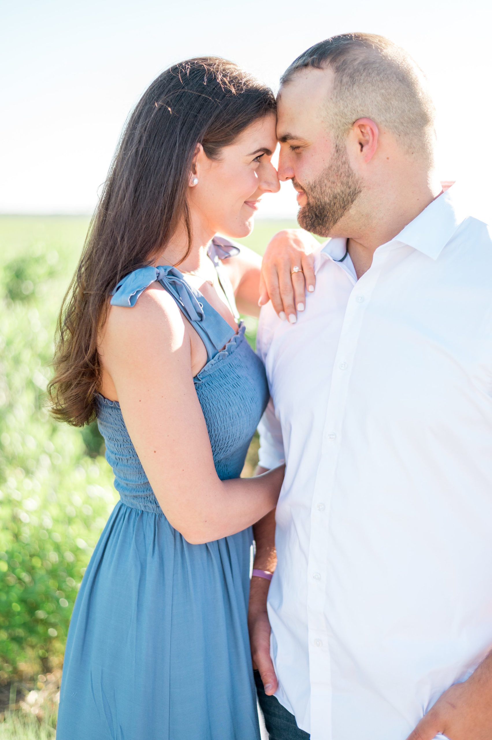 Cape Cod beach engagement session in Dennis, MA