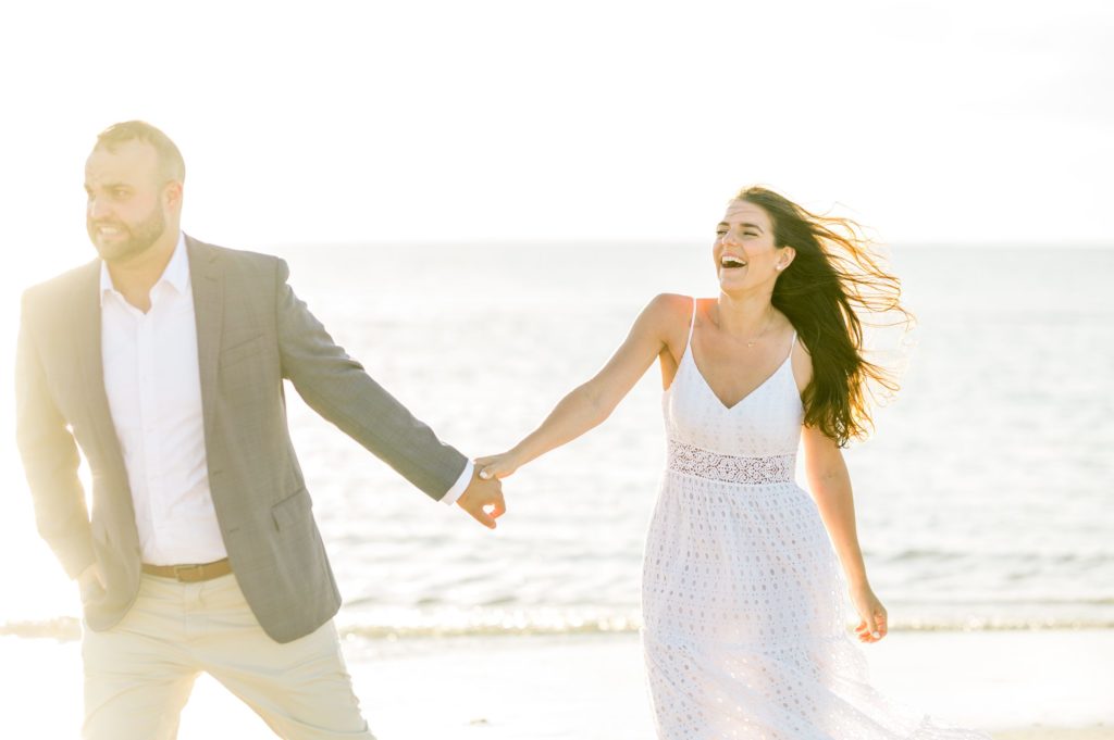 sunset couple photography at Gray's beach