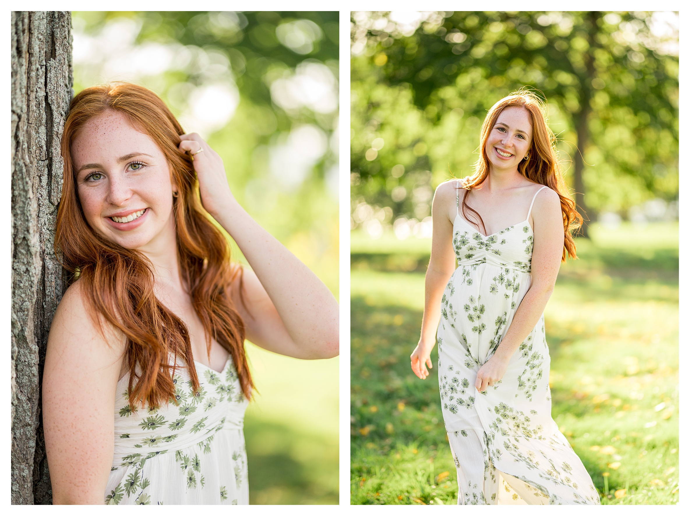 High School Senior Photos at World's End, Hingham