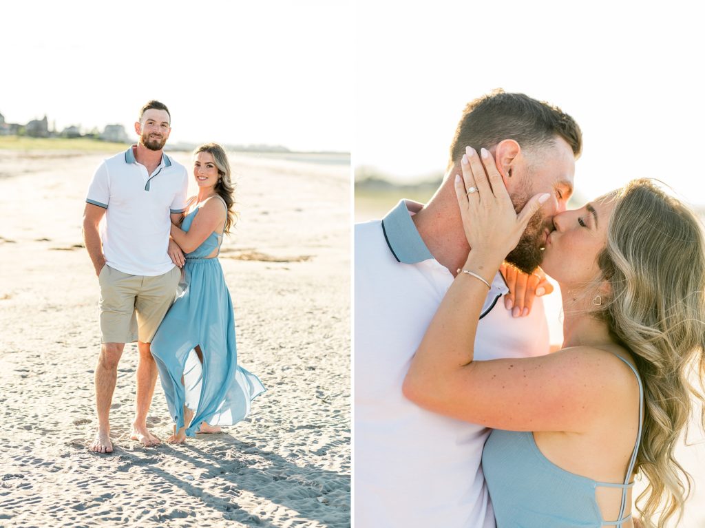 Gloucester, MA beach engagement session