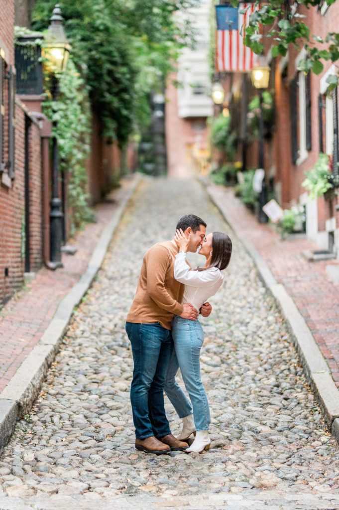 Beacon Hill engagement photos 