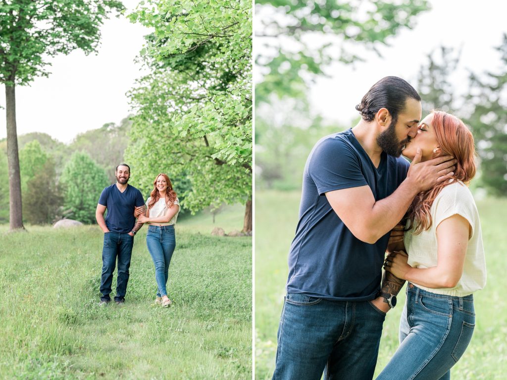 World's End Engagement Session in Hingham, MA