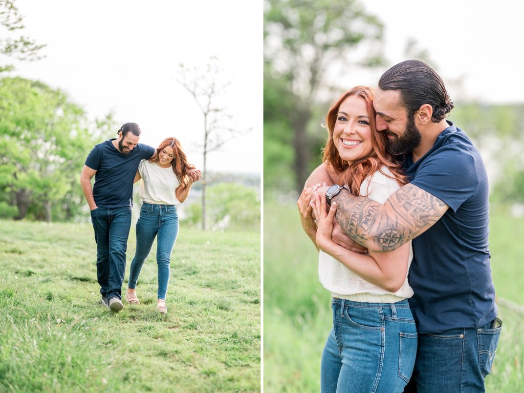 World's End Engagement Session in Hingham, MA