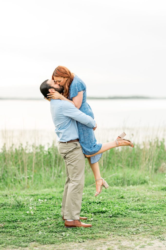 World's End Engagement Session in Hingham, MA