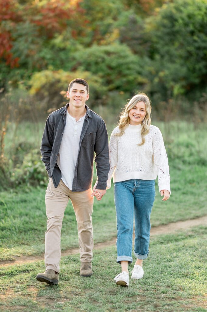 Rock Meadow engagement session near Boston, MA