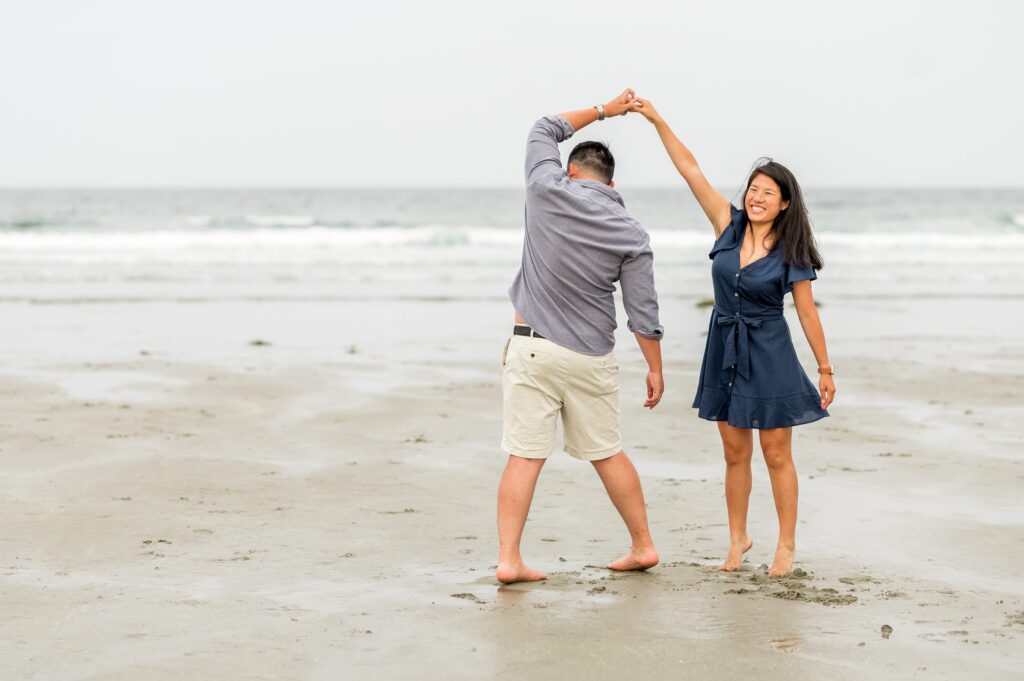 Good Harbor couple portraits 