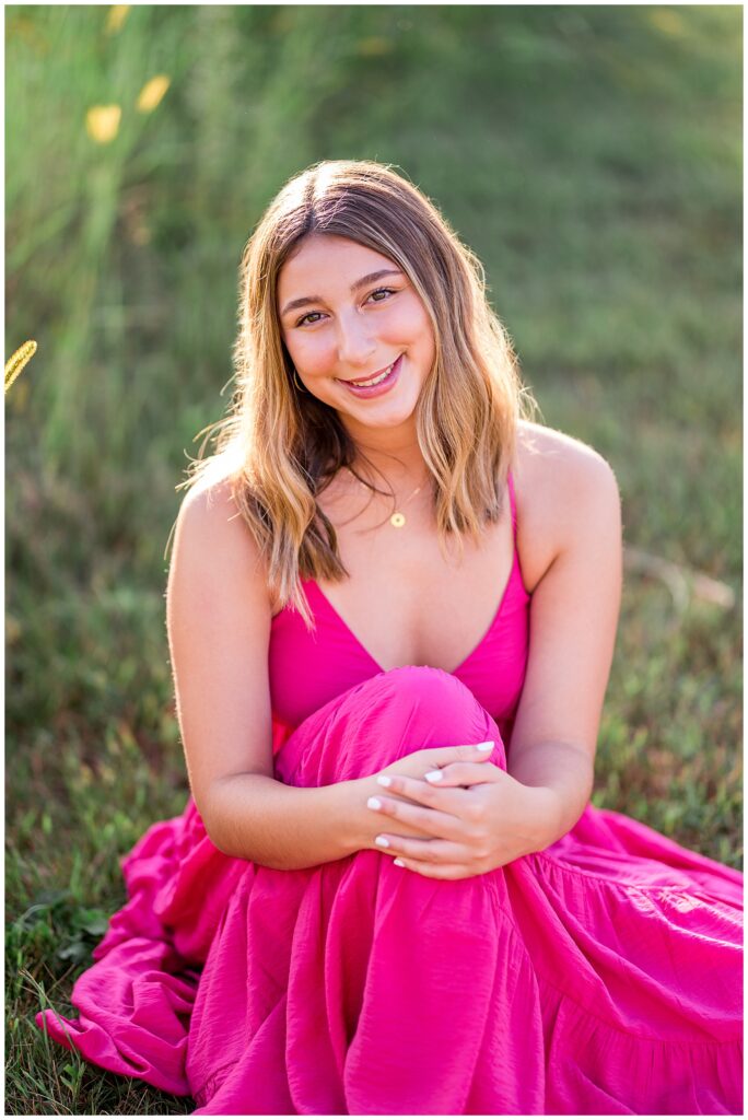 Summer Field Senior Photos