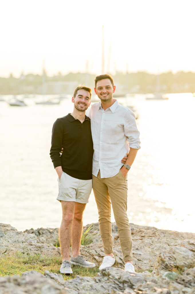Harborview engagement photos in New England 