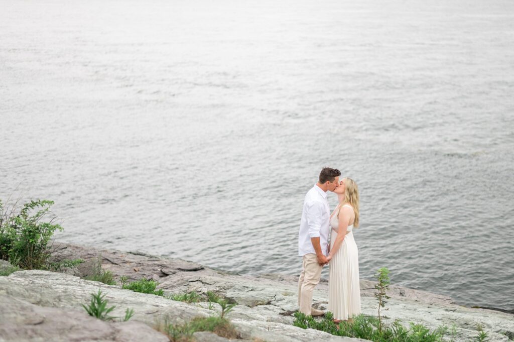 Engagement photos in Newport, Rhode Island