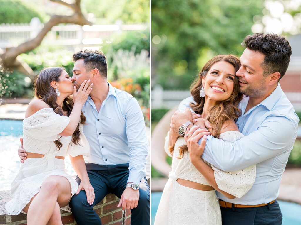 Prescott Park Summer Engagement Session in Portsmouth, NH