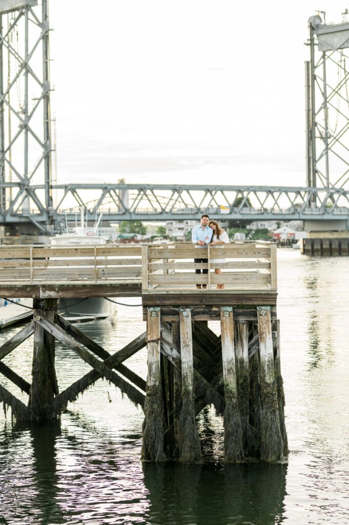 Prescott Park Summer Engagement Session in Portsmouth, NH