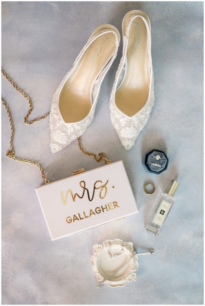 Brides wedding details