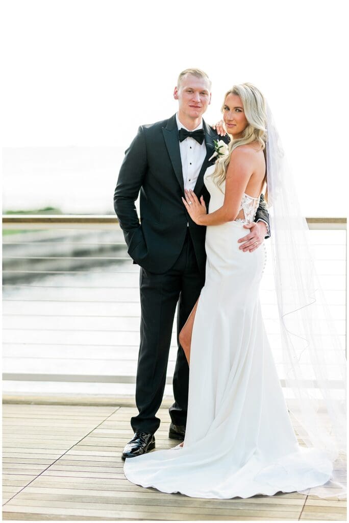 Coastal Massachusetts Venue Bride & Groom