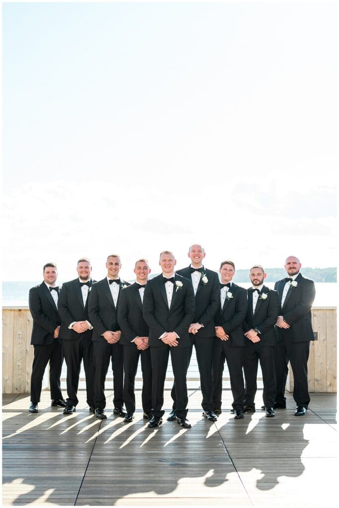 Gloucester Wedding - Groom & Groomsmen