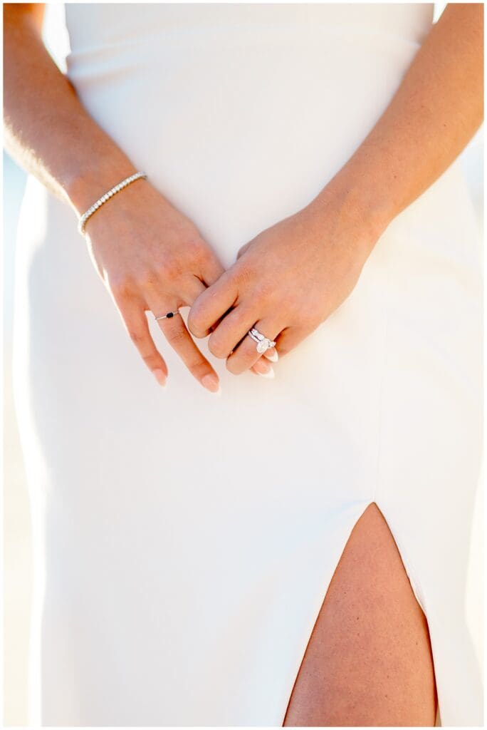 Bride Wedding Ring Detail