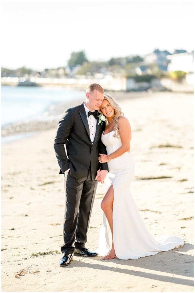 Beauport Bride & Groom Beach Photos