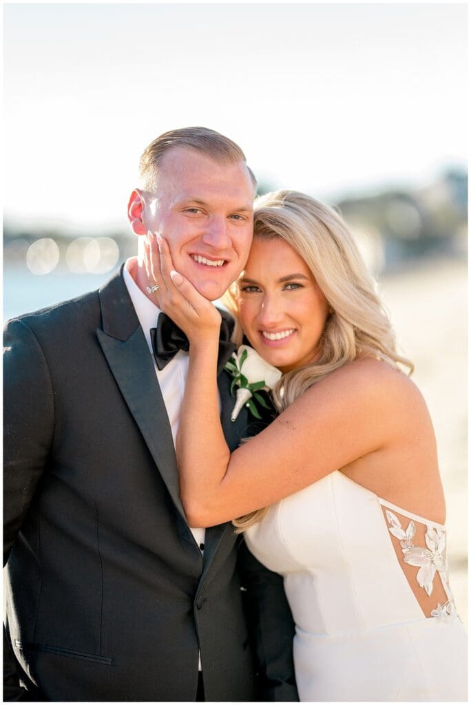 Beauport Hotel Beach Bride & Groom