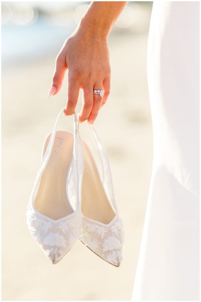 Betsey Johnson Lace Bridal Shoes