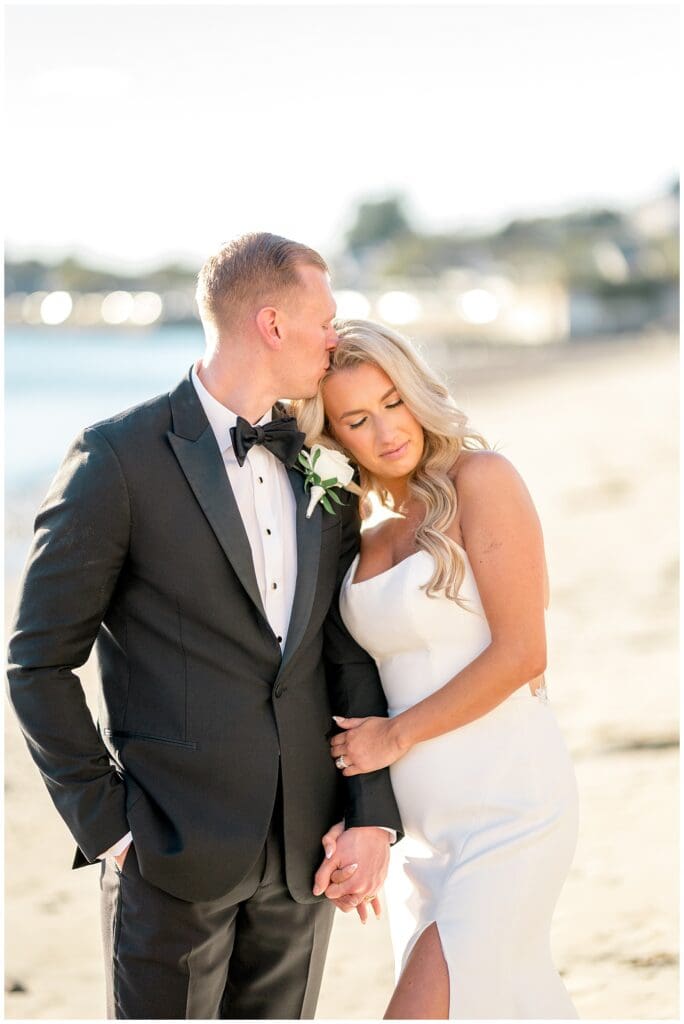 Beauport Bride & Groom Beach Portraits