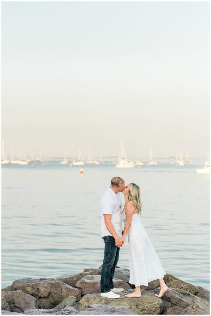 Engagement session in Coastal Massachusetts