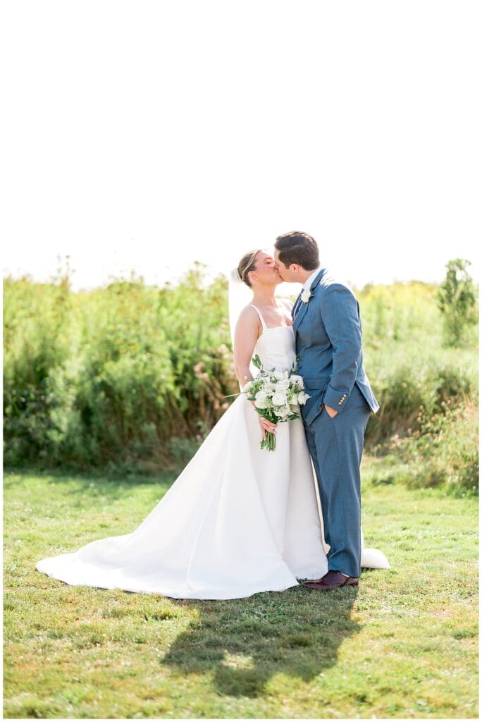 Sachuest Point Wildlife Refuge Wedding Portrait