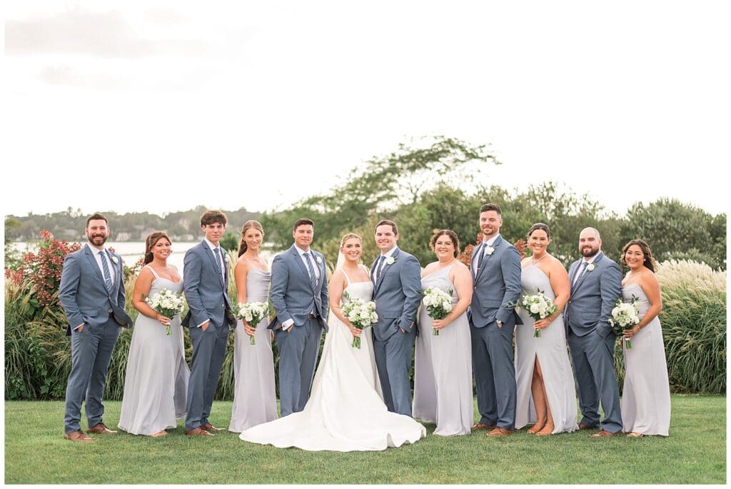 Newport, RI Wedding Party Portrait