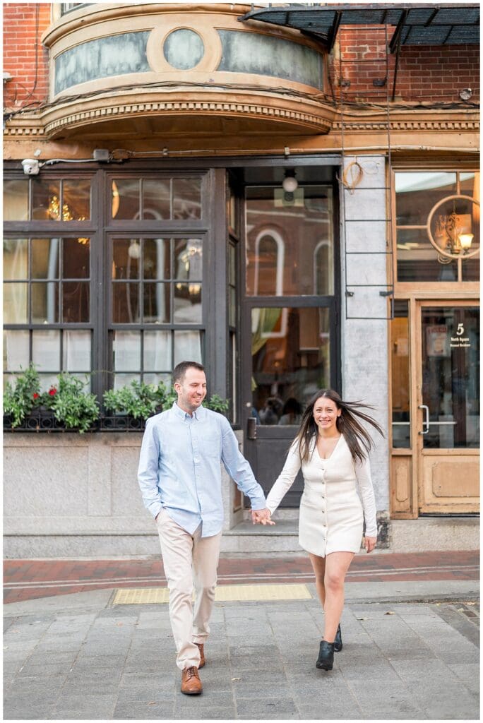 Downtown Boston Engagement Photos
