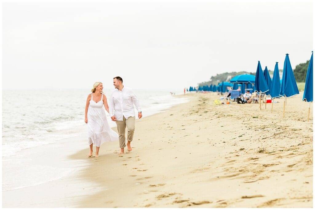 Cape Cod Beach Engagement Photographer