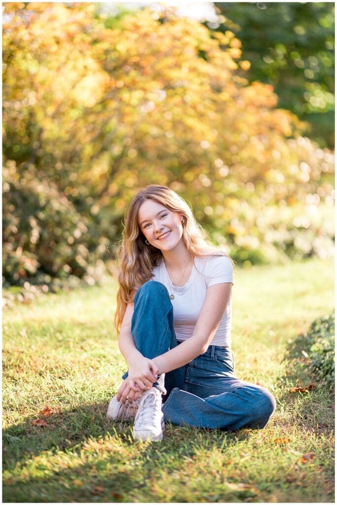 Senior Photo Sitting Poses