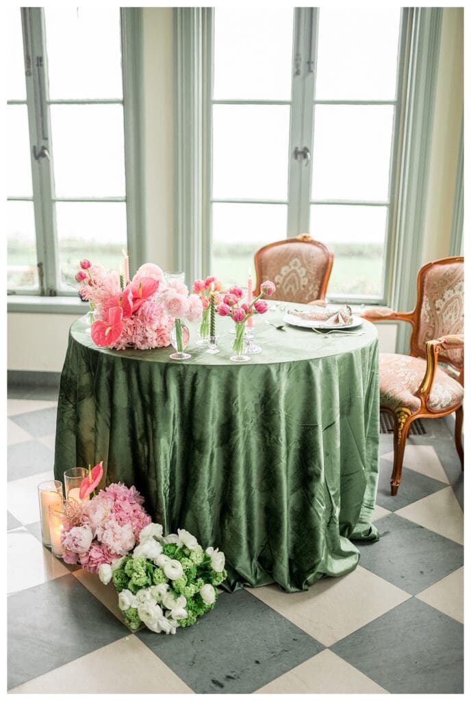 Pink Wedding details at Misselwood Events