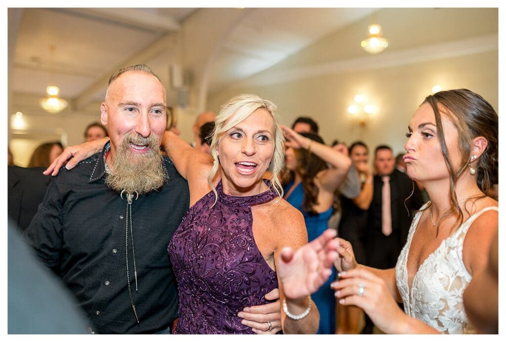 Mike Gabler from Survivor 43 at Noelle Lambert's wedding.