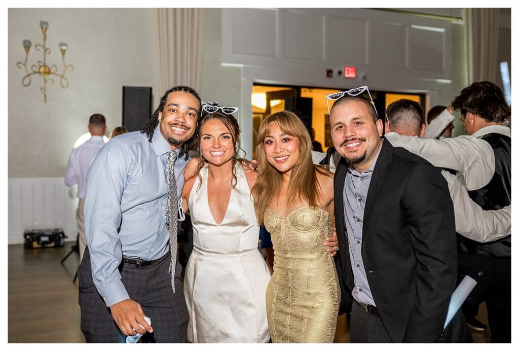 Dwight Moore, Noelle Lambert, Jesse Lopez, and Jeanine Zheng of Survivor 43.