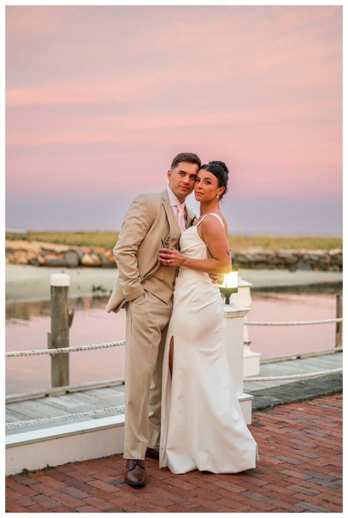 Wychmere sunset portrait on Cape Cod.