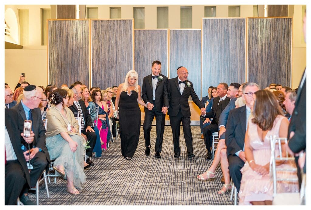 Jewish wedding ceremony at Boston Marriott Long Wharf.