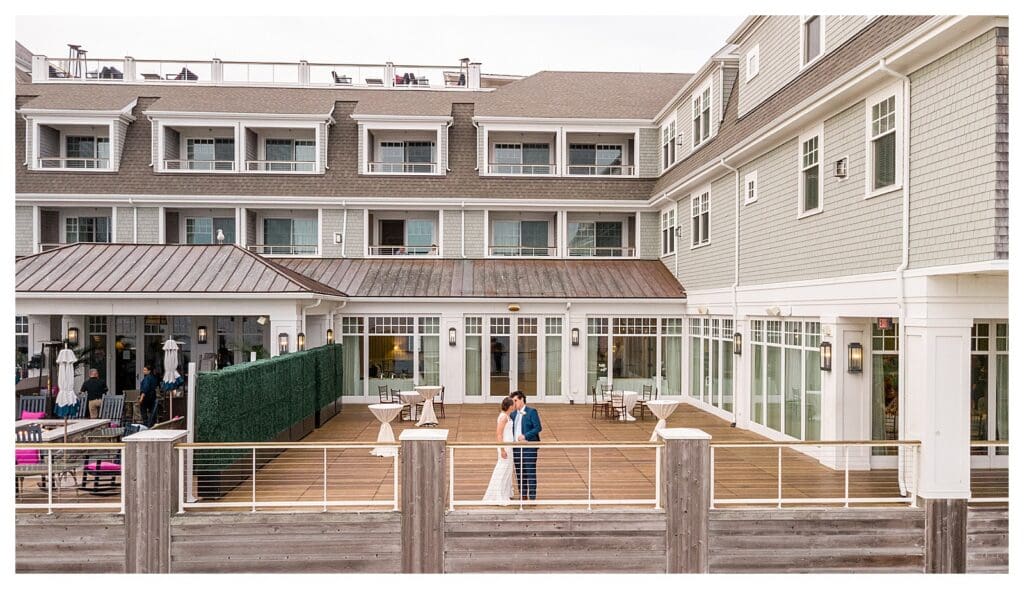 Beauport Hotel exterior showcasing luxury coastal wedding venue